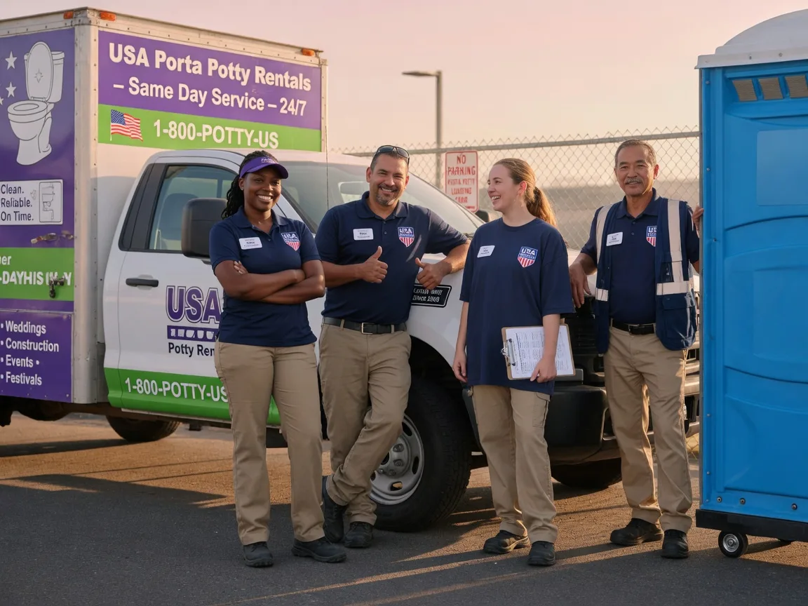 Porta Potty Rental company in Brimfield, IL