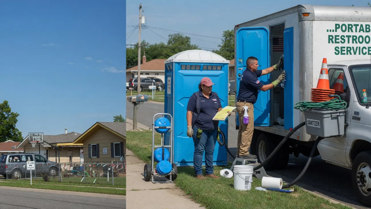 Portable Toilet Rental in Brimfield, IL near me
